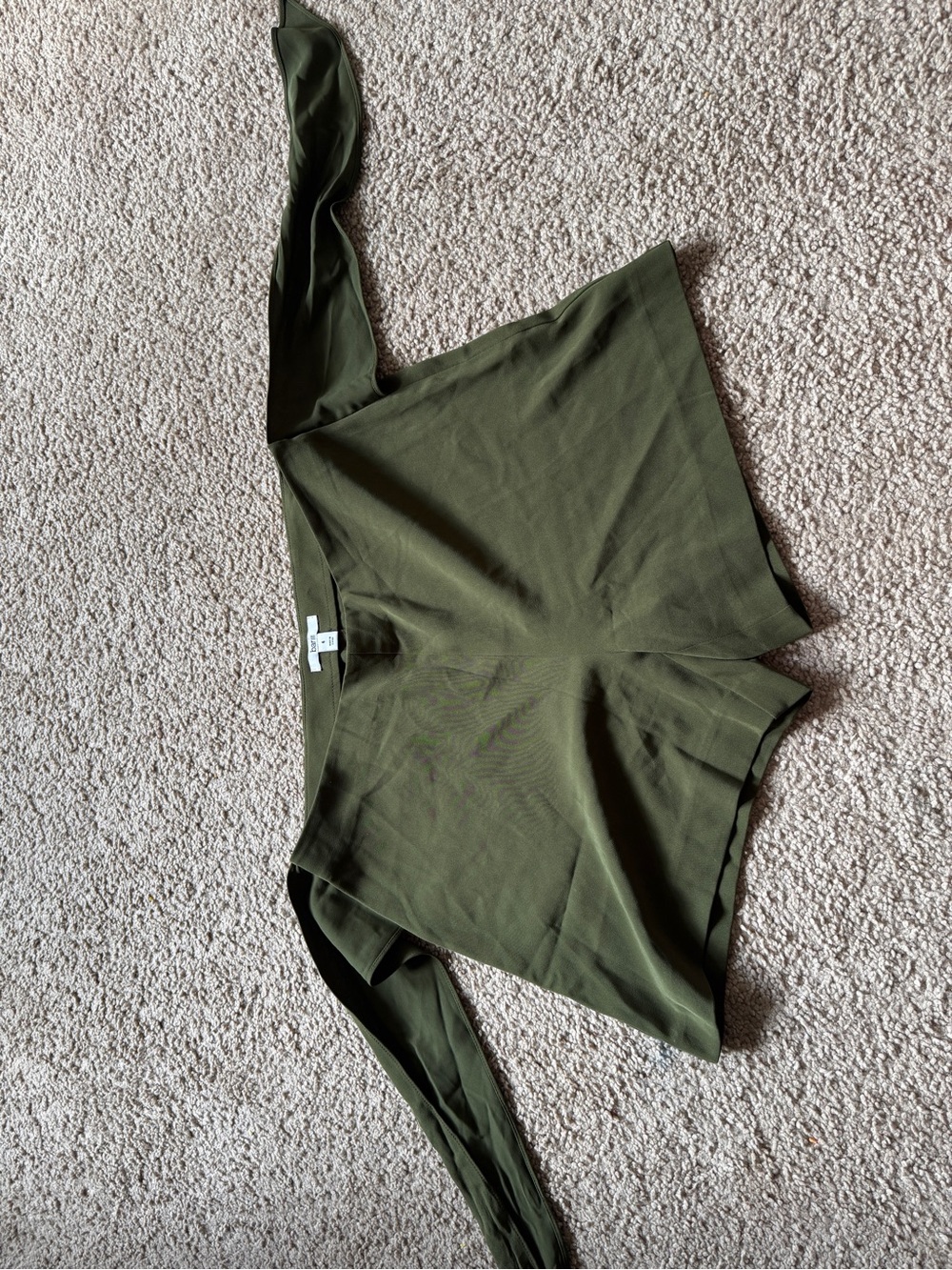 Women's Olive Green Shorts